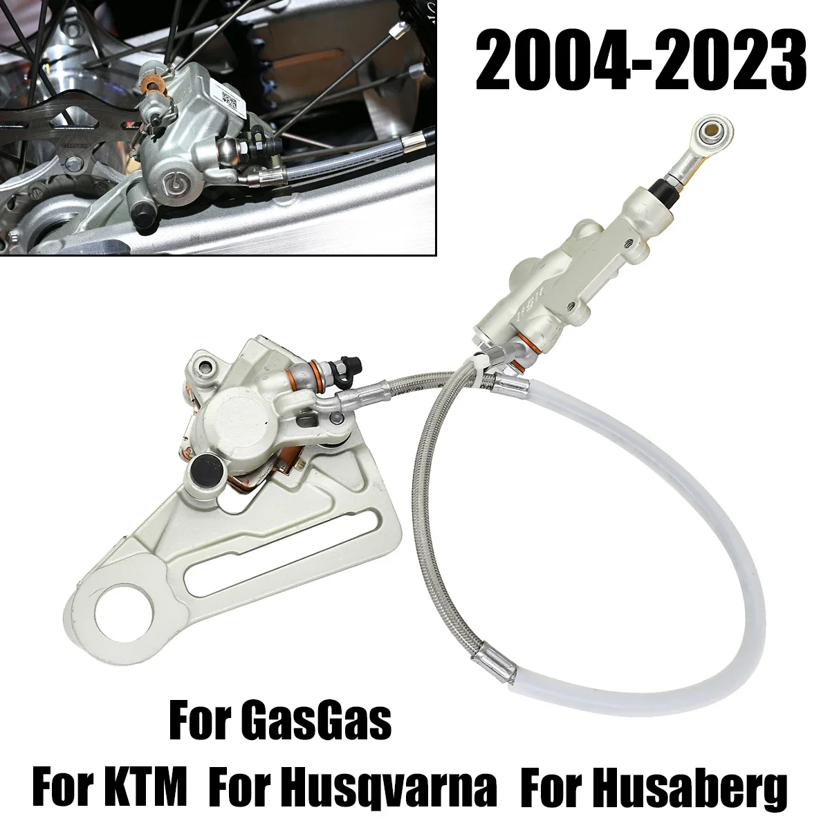 Rear Brake Pump Assembly Brake Caliper For KTM EXC EXCF XC XCF XCW XCFW SX For Husqvarna TC FC TE FE TX FX 04-23 Motorcycle