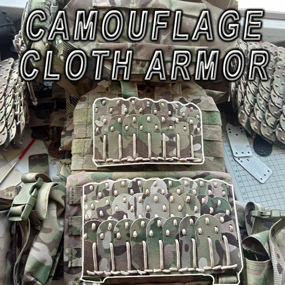 

Тактический камуфляжный тканевый доспех, уличный жилет для страйкбола, защитные аксессуары для CS, охотничья стрельба, косплей, реквизит для фильмов
