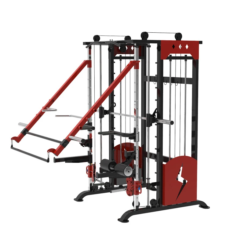 

Многофункциональный тренажер AiroGym: коммерческий силовой тренажер-кроссовер, силовая рама, стойка для приседаний, машина Смита
