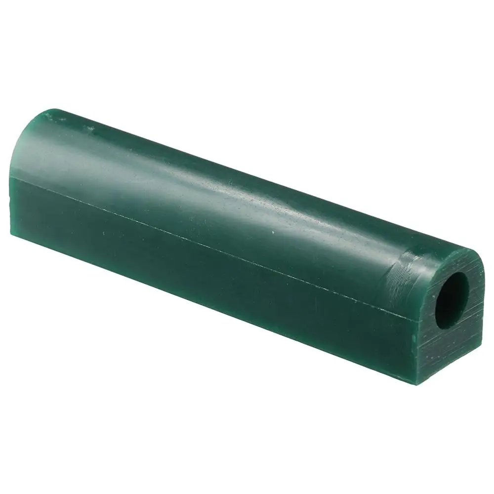 قالب شمع نحت ذاتي الصنع لصنع المجوهرات ، أنبوب حلقة صلبة ، إكسسوارات نقش خضراء ، قالب شمع T200