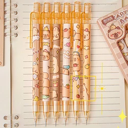 6pcs Cute Mechanical Pencil With Eraser Constantly Writing School Supplies Aesthetic Stationery