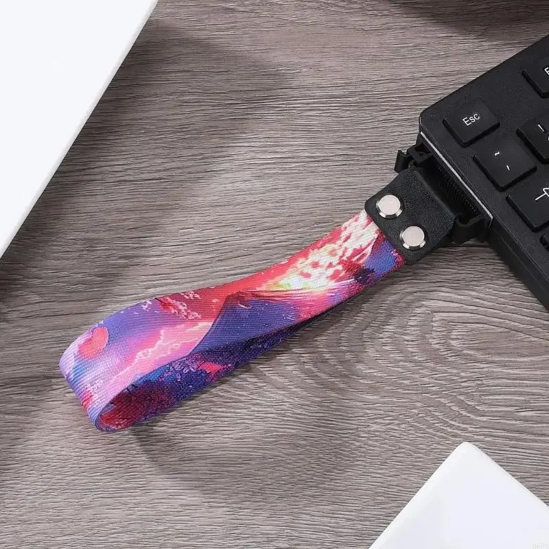 Универсальность ленточная лента Lanyard Wooting Bespards для клавиатур, телефонов и камер с аниме -графикой