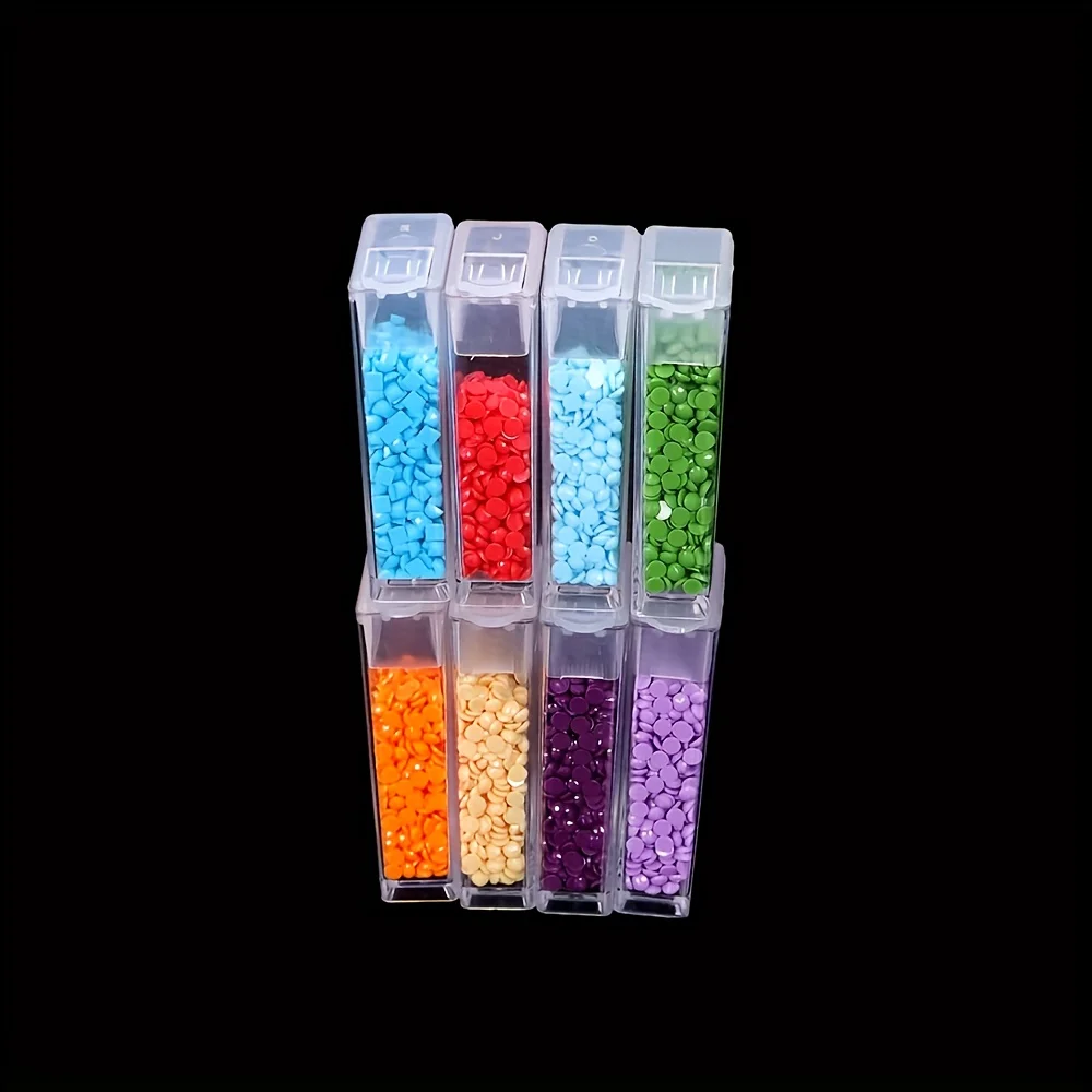 1/2/3/4er-Pack 64-Fächer Diamant-Malerei Aufbewahrungsbox Behälter für Diamant-Stickerei-Zubehör Bohrerbox Mosaik-Behälter – Detail 9