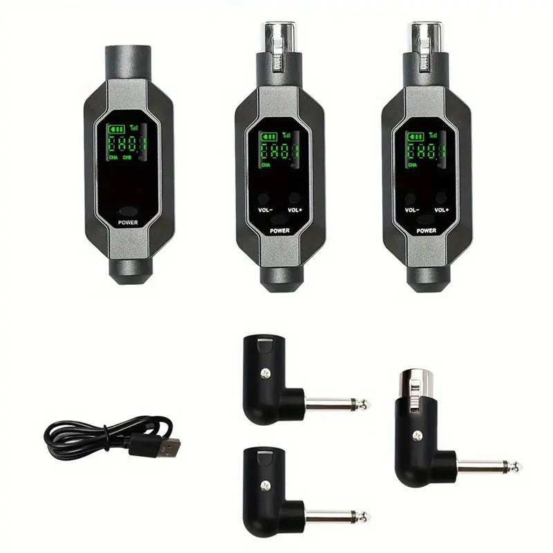 

Беспроводной преобразователь микрофонных систем ABKQ-XLR (передатчик и приемник) для динамических микрофонных систем A