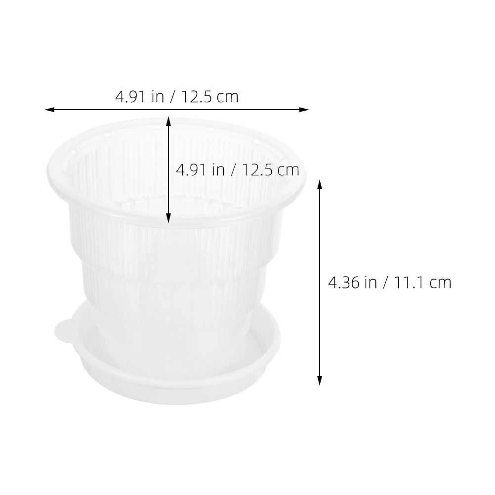 

Transparent Orchid For Root Control With Tray Ideal For Gardening Supplies And Plant Observation