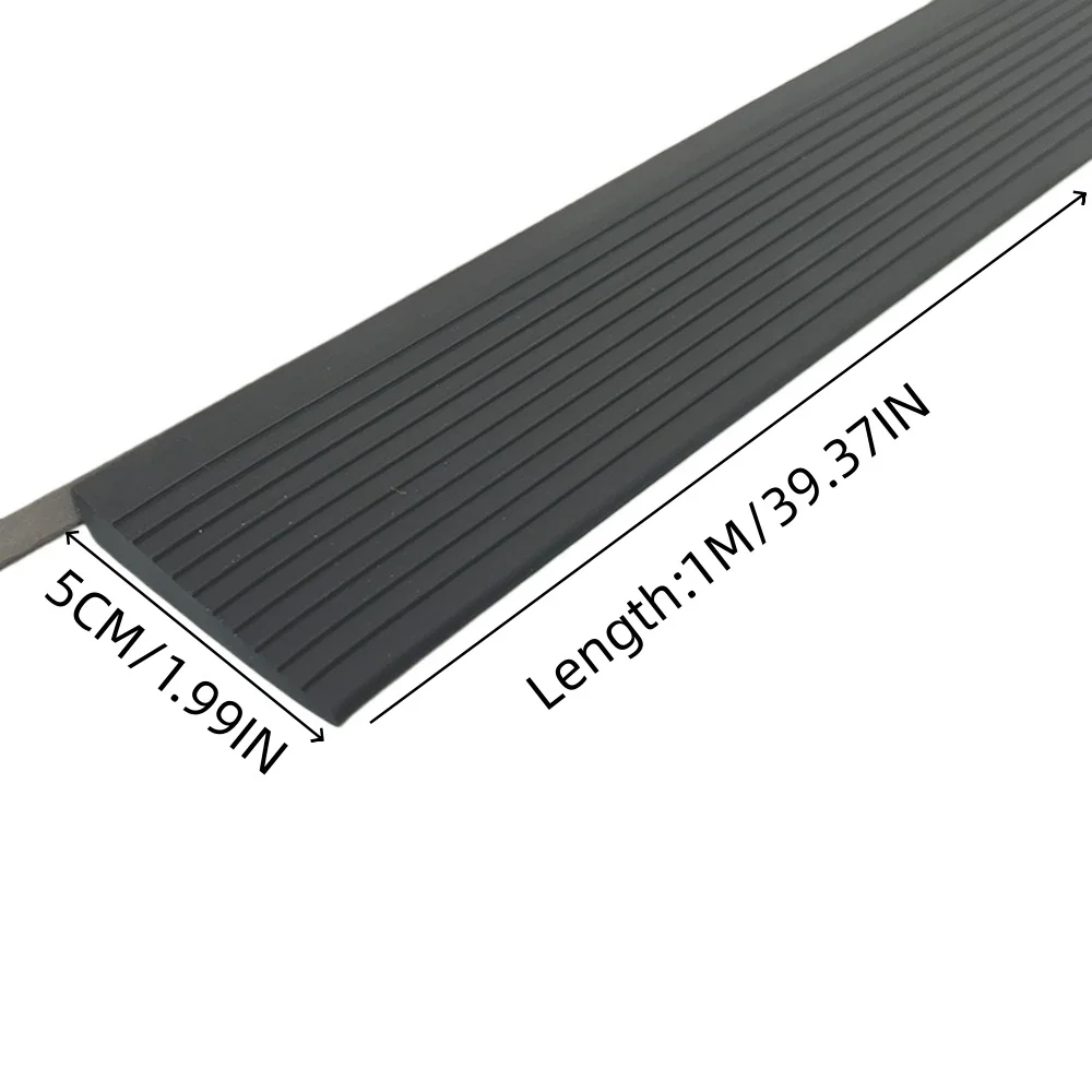 1PC Threshold Ramps for Doorways Self-Adhesive Ramp Adjustable & Cuttable, for Doorways,Sweeper, Power Scooters