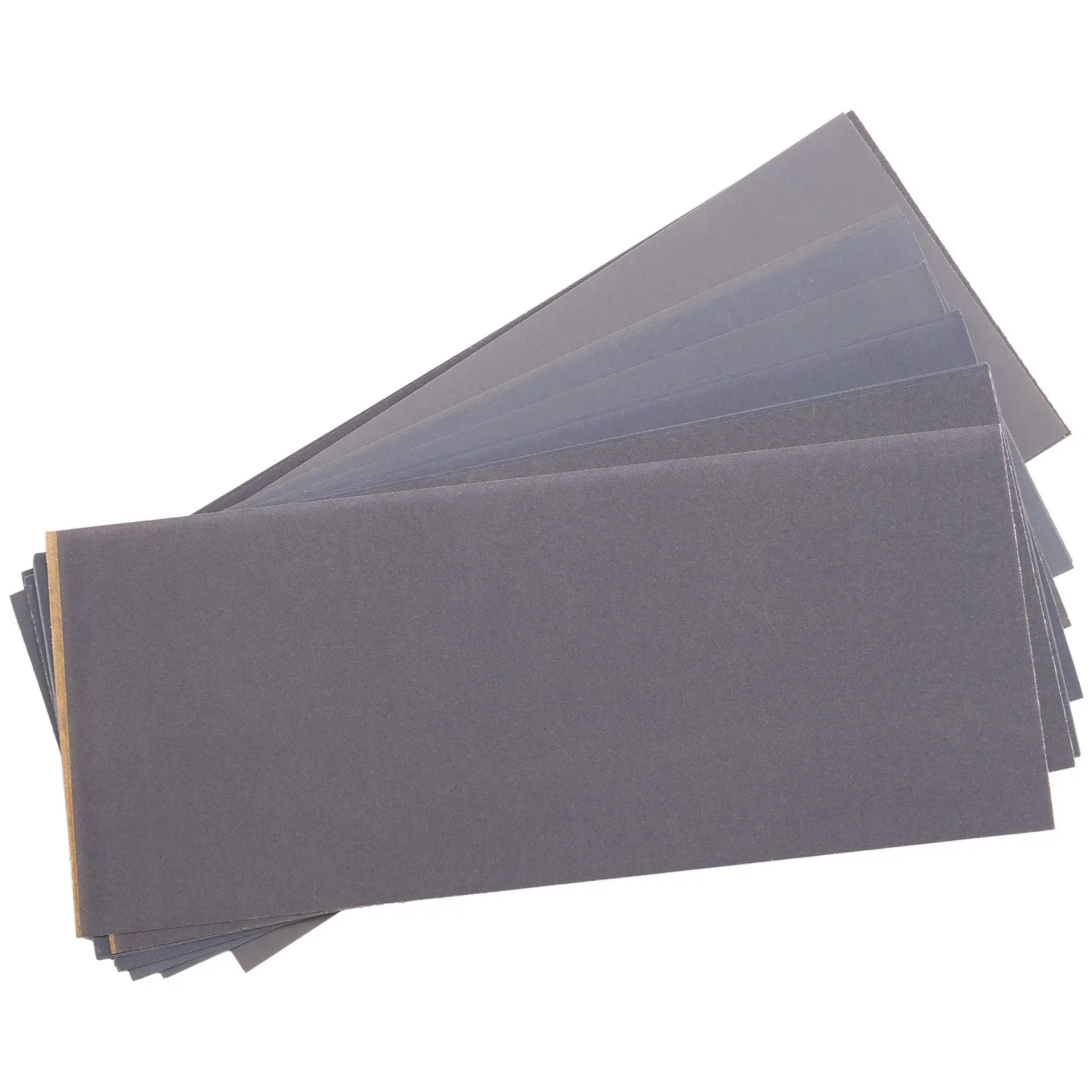 A98E-Abrasive Dry Wet Waterproof Sandpaper Sheets Assorted Grit Of 400/ 600/ 800/ 1000/ 1200/ 1500 For Furniture, Hobbies And Ho