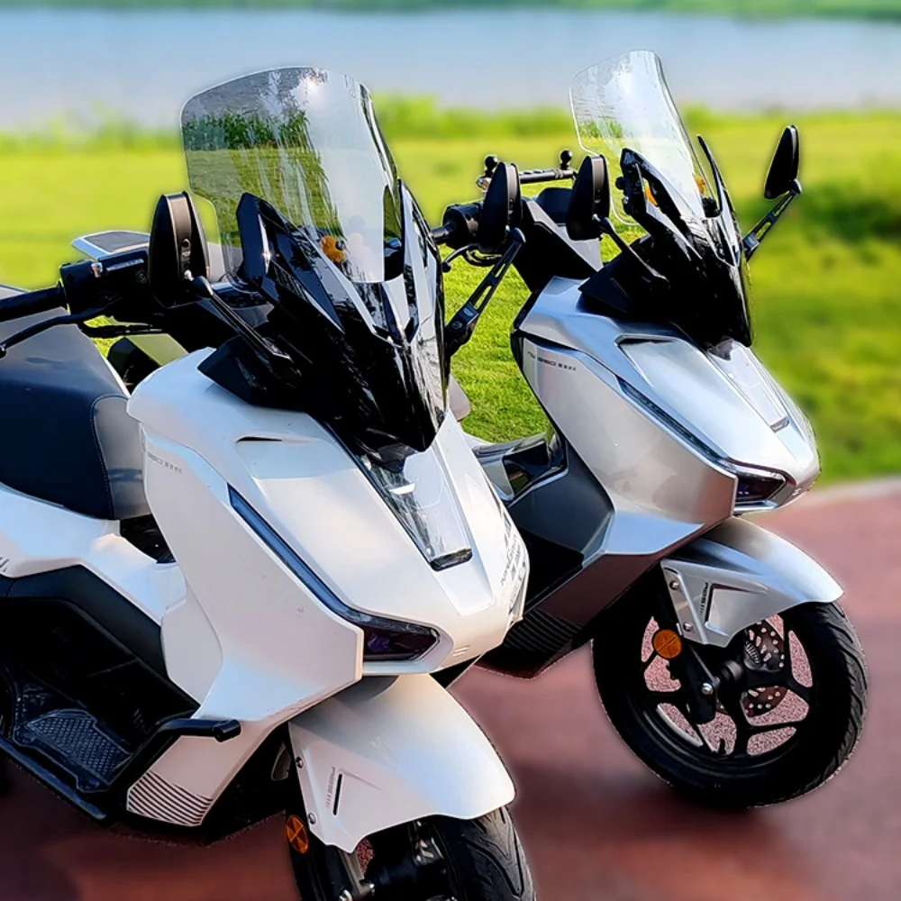 For NWG150 Scooter Front Windshield Mirror Relocation Kit Easy Install Wind Deflector