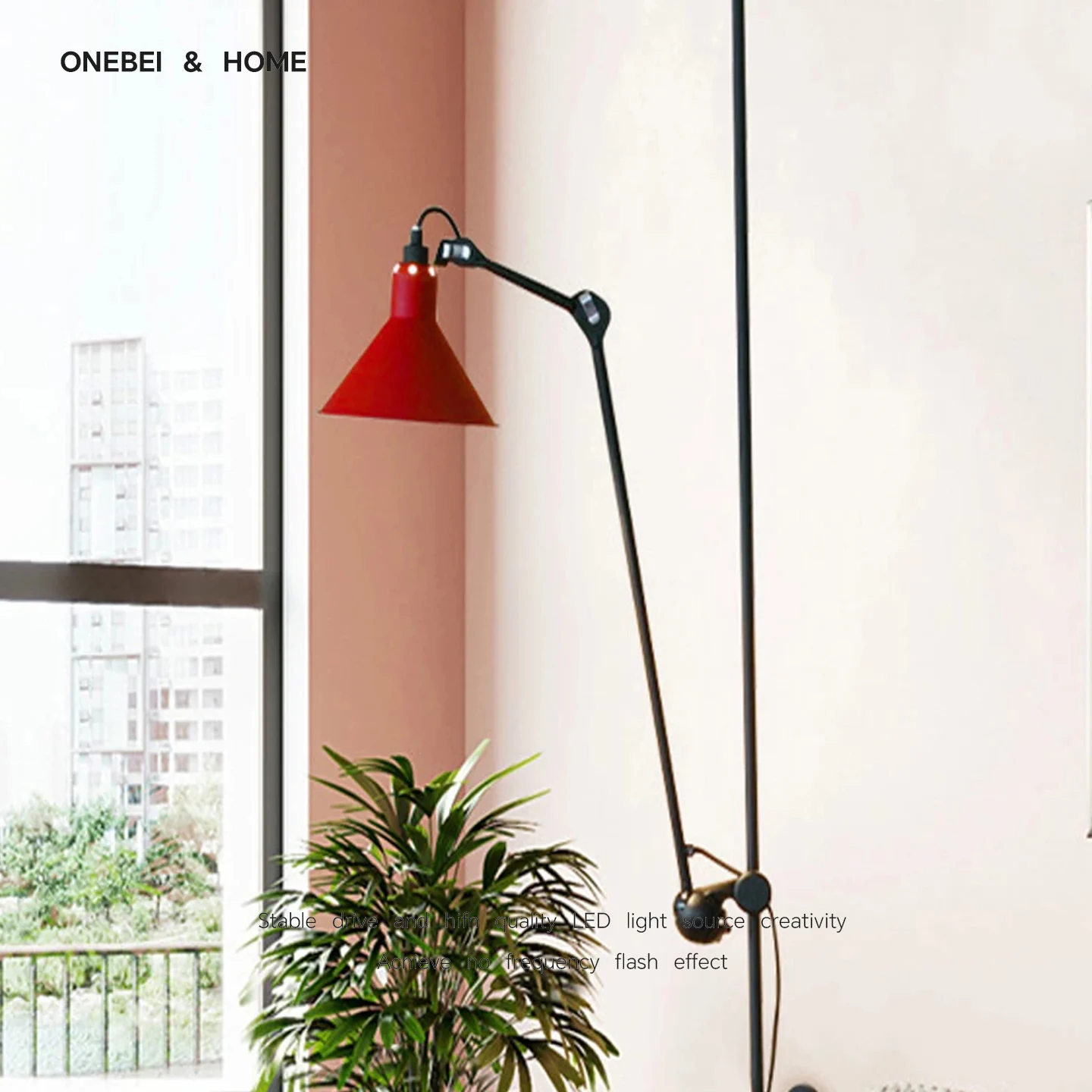 Medieval  Long Swing Arm wall light Rotating Metal Wall Lamp Living Room Study Bedroom LED Reading Lamp E27 Home Decoration Lamp