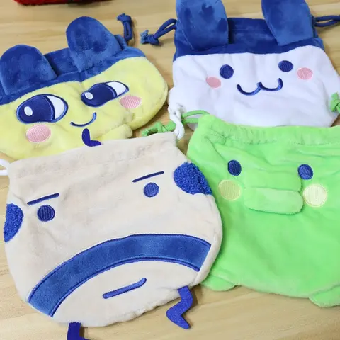 Pet elettronico Tamagotchi Mimiji Ma Meiji Dachiji Ciondolo Tasca con patta Pantaloni Borsa piccola