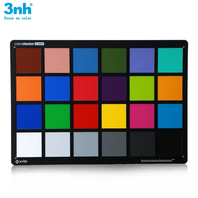 2026 Sineimage ColorChecker Color Rendition Test Chart With 24 Color Code