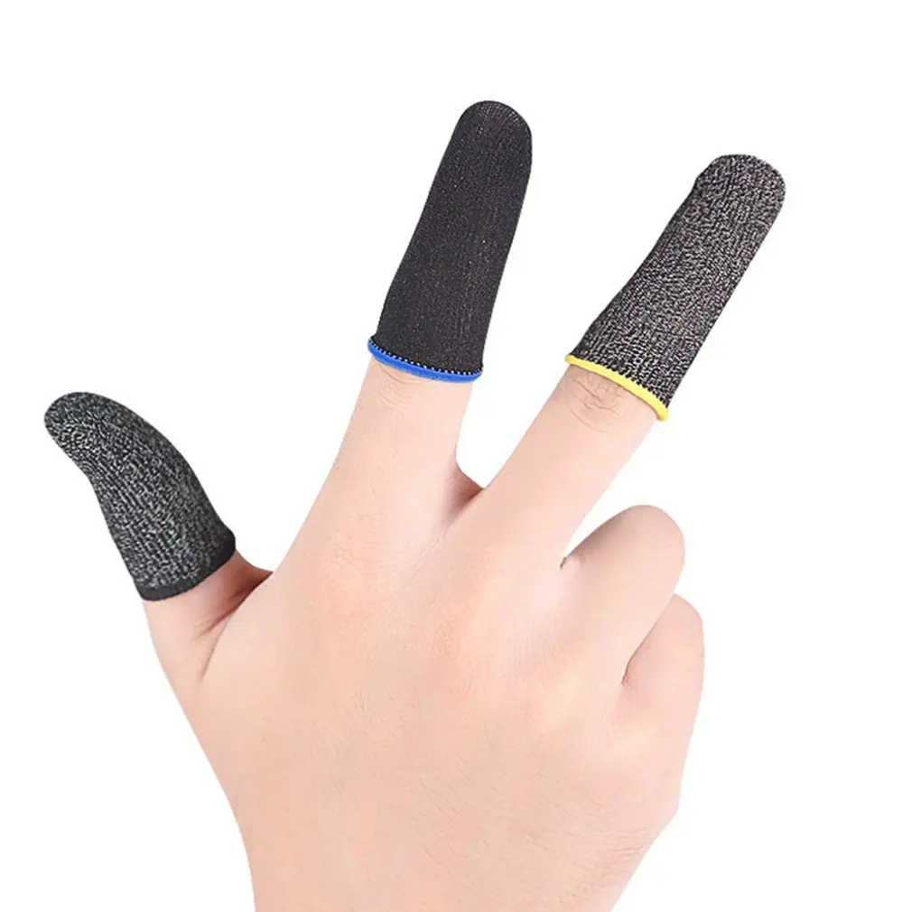 Gioco Finger culle gioco Mobile Touch Screen Ultra-sottile traspirante antiscivolo culle per dita Anti-sudore e Anti-impronta digitale