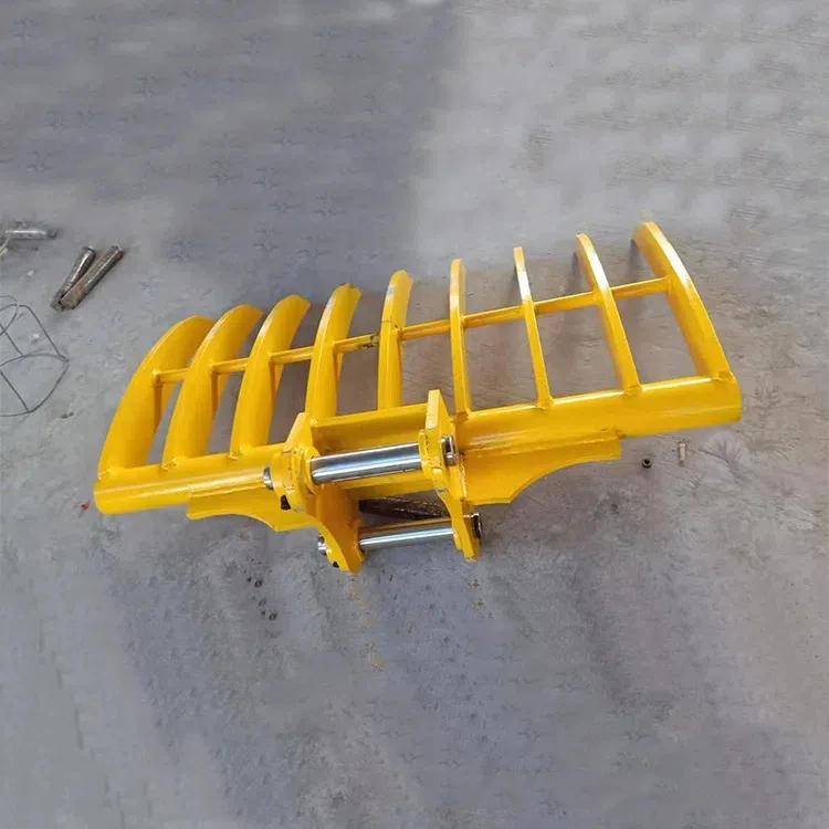 

Excavator Ripper Rake Attachments Bucket Root Rake Grapple Root Rake