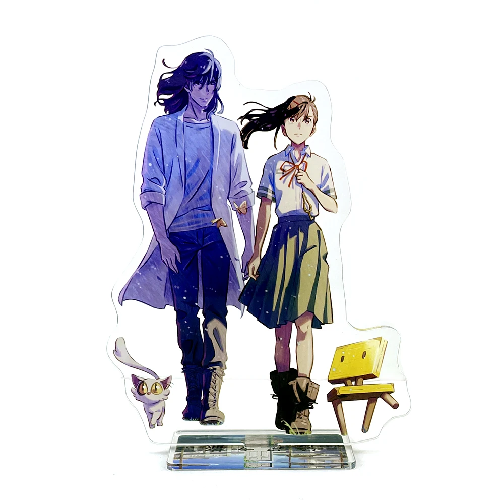 Tojimari Suzume's Door-Locking Suzume Iwato Munakata Souta Daijin acrylic stand figure model holder cake topper anime