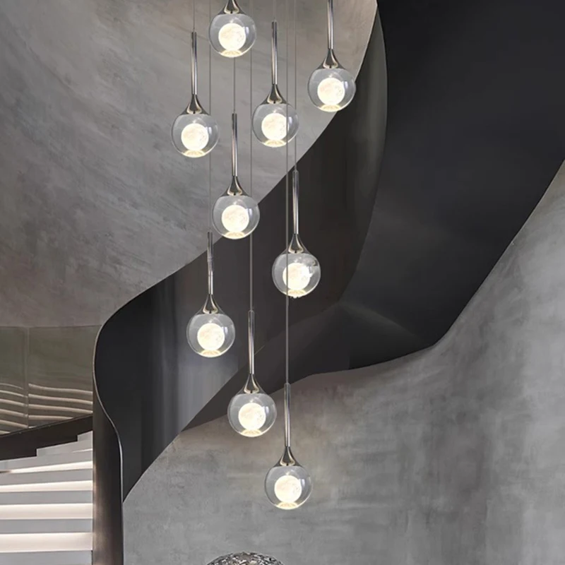 Modern home decoration crystal chandeliers for hall, staircase, indoor lighting fixtures, ceiling lamps, living room exquisite i