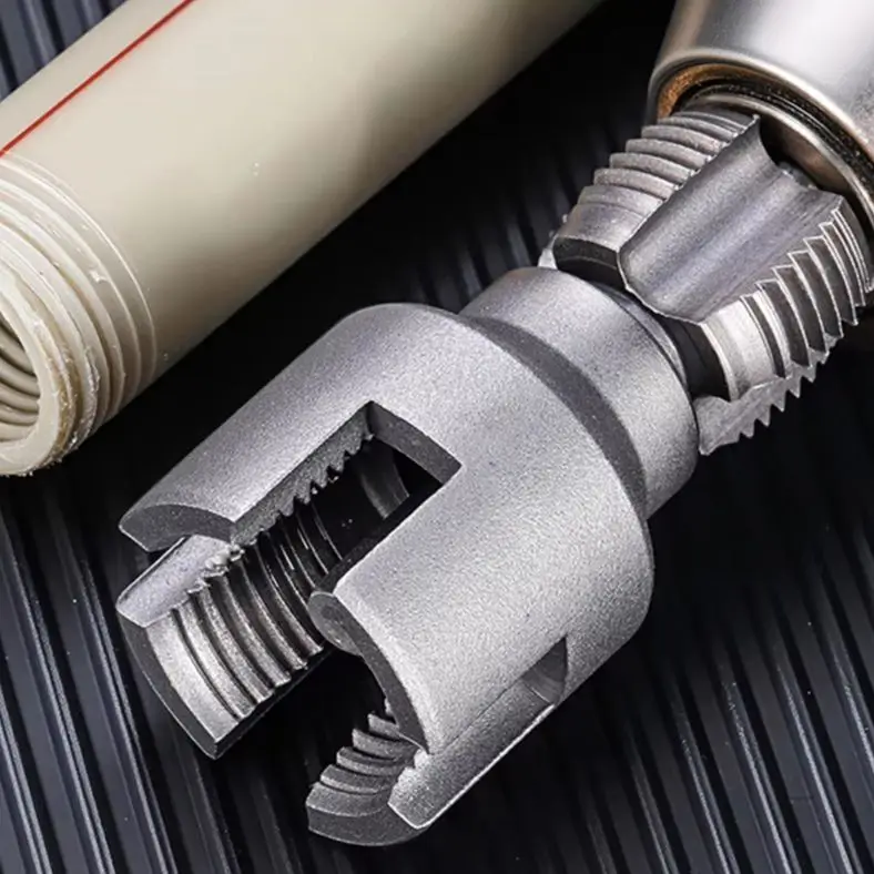 Ferramenta de Rosqueamento Integrada para Rosca Interna e Externa, Abridor de Furo Interno para Tubos de Água, para Furadeira Elétrica, 20MM/25MM