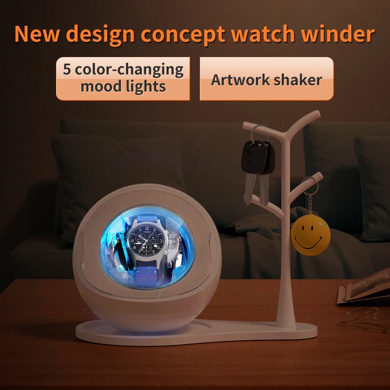 High-end Luxury Mechanical Watch Winders for Automatic Watches USB Power Supply Rotate Stand Fashion Shaker Display Watch Box