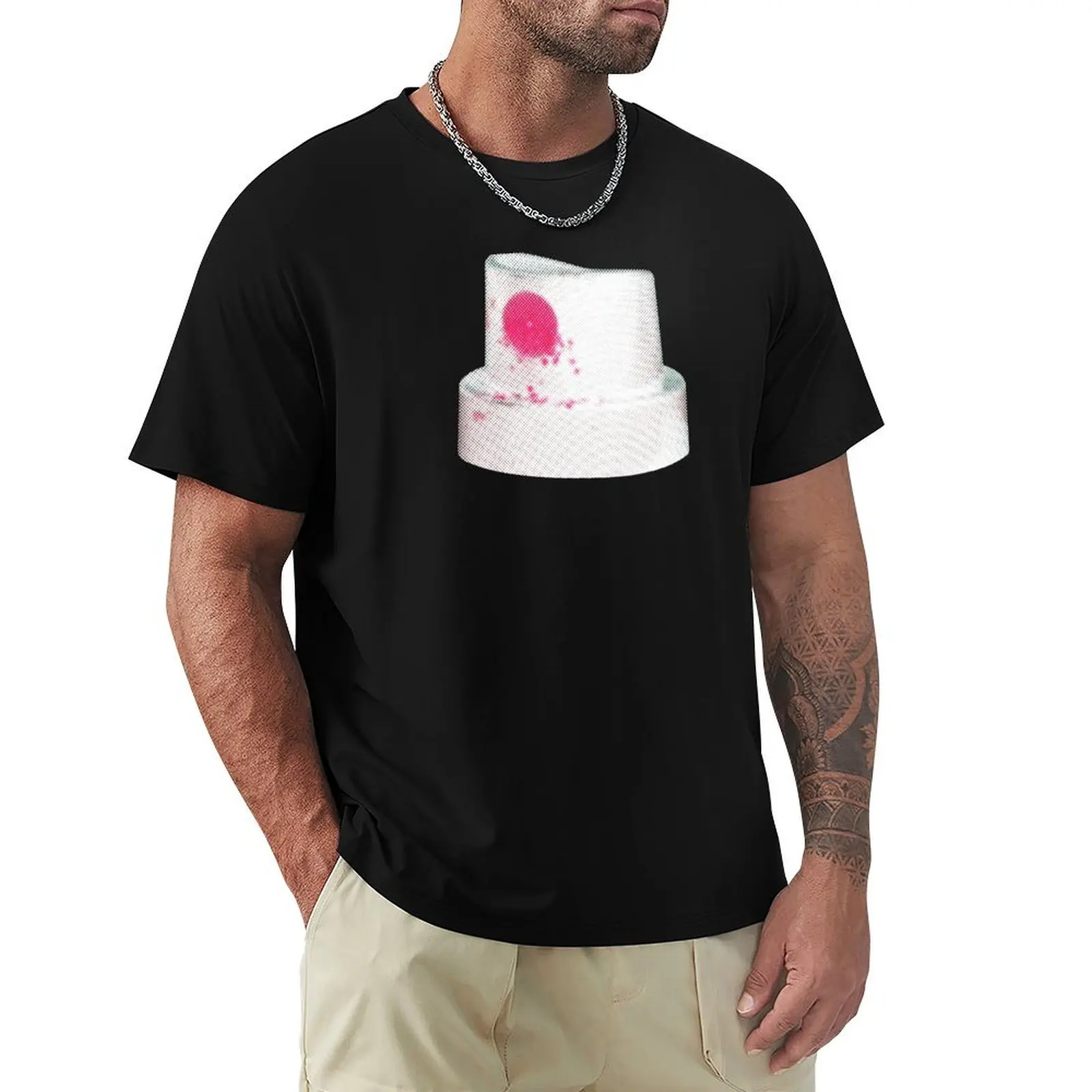 Graffiti Sprayer T-Shirt Casual Street Style Short Sleeve Tee