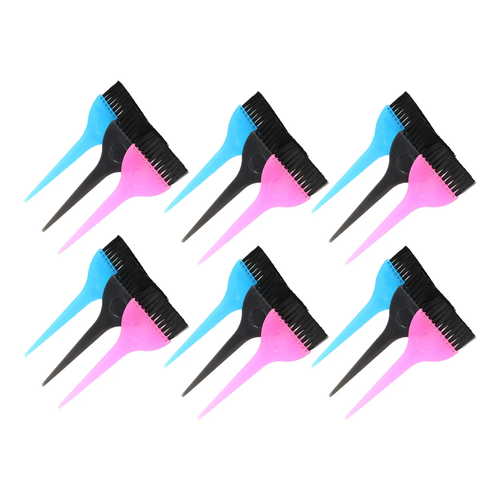 

Набор из 18 кистей и расчесок для окрашивания волос с эргономичными нескользящими ручками, профессиональные инструменты для окрашивания волос, для домашнего и салонного использования, для коррекции цвета у корней