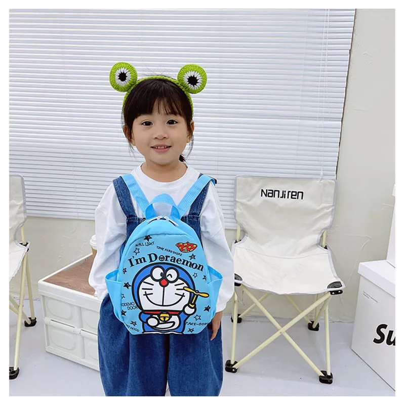 

Новая школьная сумка, милый рюкзак Doraemon с героями мультфильмов для детского сада, сумка Dingdang Cat для мальчиков и девочек, детский исходящий рюкзак, детский рюкзак