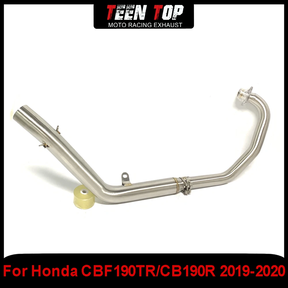 

Для Honda CB190F/CB190R/CB190X модифицированная соединительная труба коллектора, стальная надеваемая выхлопная труба мотоцикла, локоть глушителя