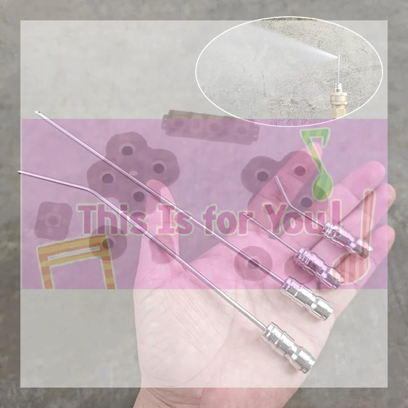 【MA】2/4Pcs Cleaning Nozzle Water  High Pressure Needle Nozzle Straight/Side Jet For AC & Car Washer Tanks  Deep-Cleaning Part