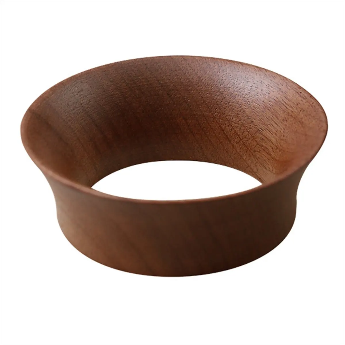 Top Wood Coffee Dosing Ring 51mm Portafilter Replacement Fit Espresso Tools Powder Funnel (51mm)