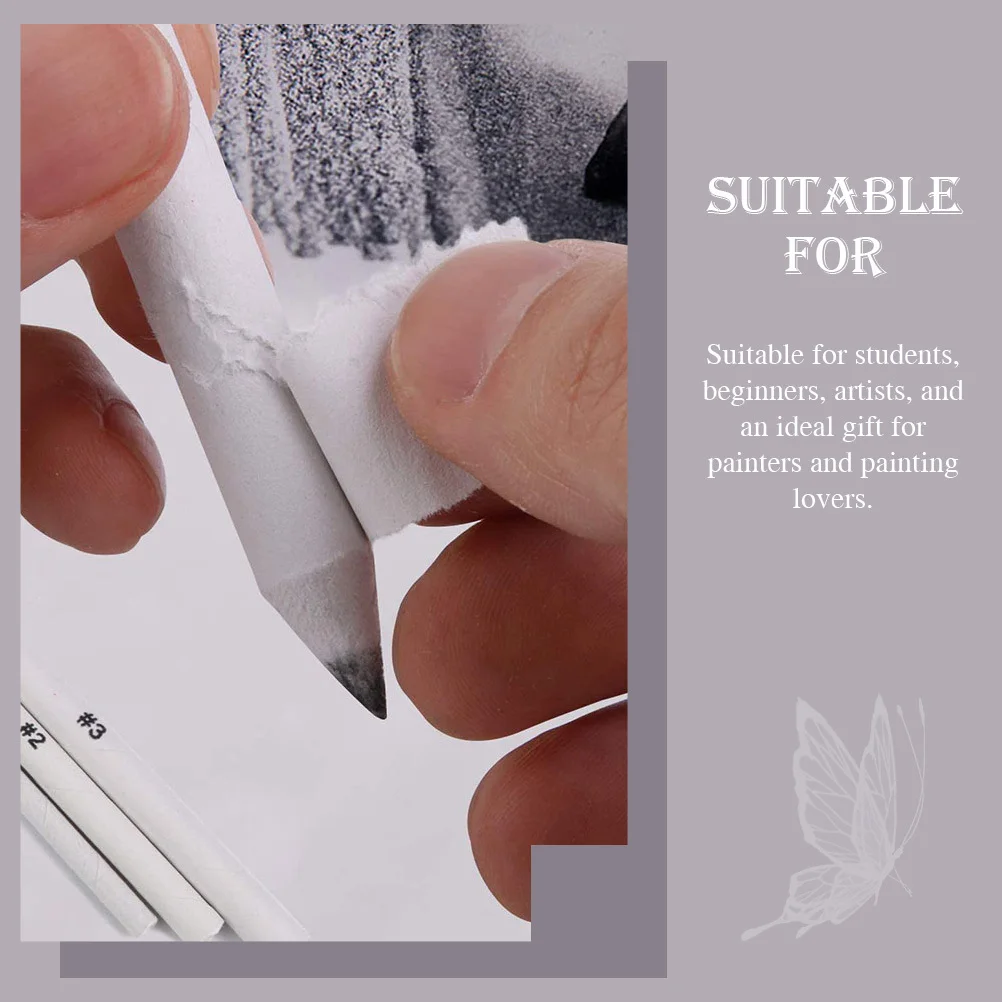 

54Pcs Art Paper Drawing Tools Blending Stumps Smudge Erase Tool for Students Beginners and Professional Artists