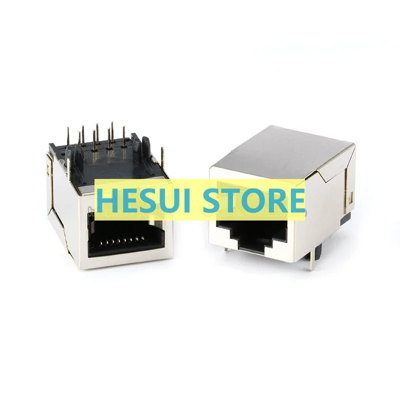 1/5 PCS RJ45 Shielded network socket Network port crystal connector Network cable connector 8P long