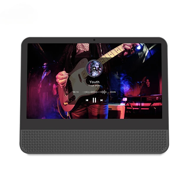 Ai Speaker 15.6 Inch Touch Screen Rk3399 Android Tablet Smart Soundbox