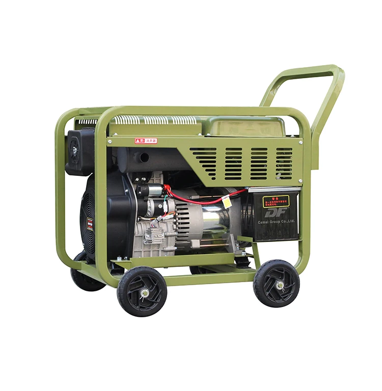 Portable Trailer Electric Start Diesel Generator Price