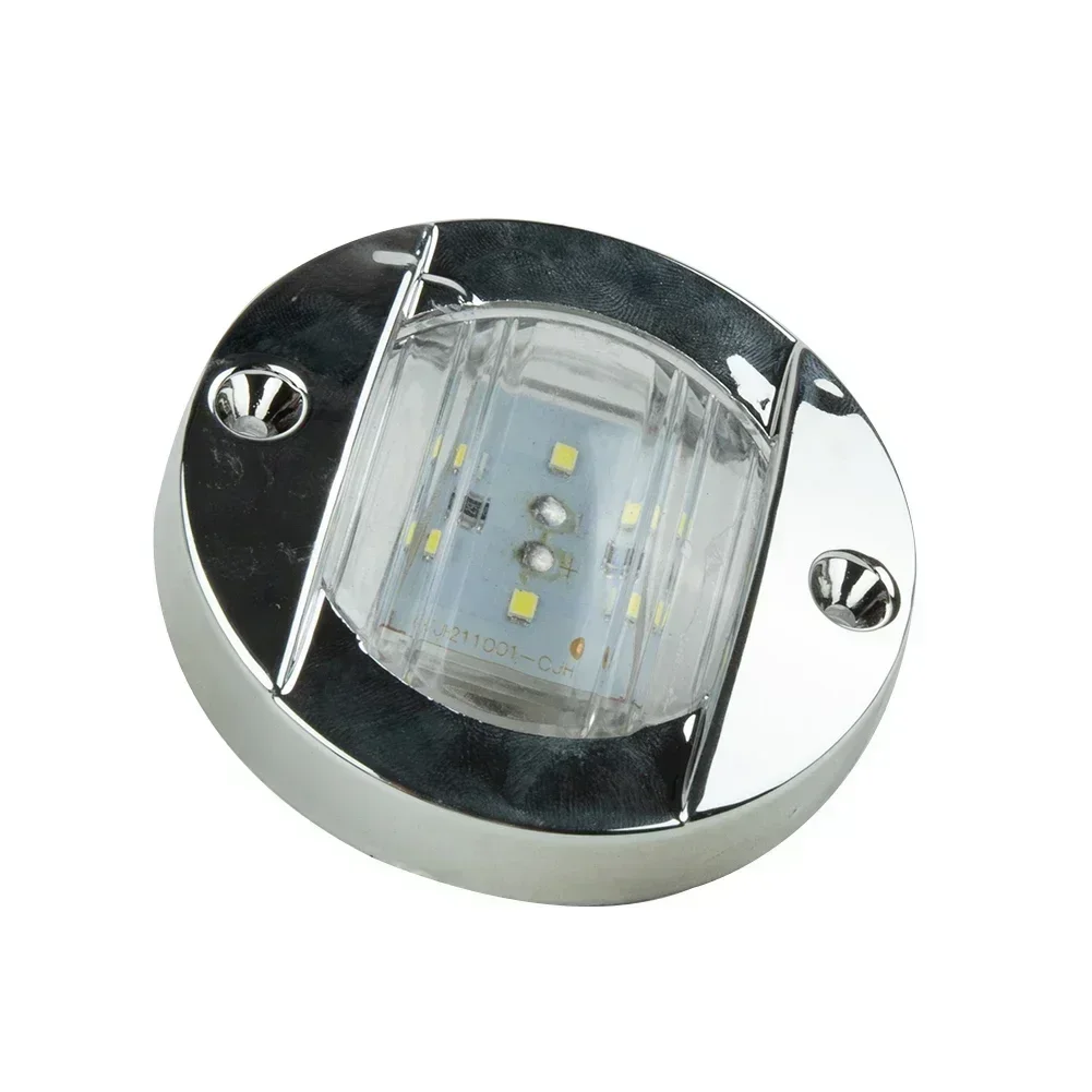 Stern Light Marker Light Marine Boat Round Waterproof White 147LM Accessories Cabin Deck Courtesy Light DC12V LED