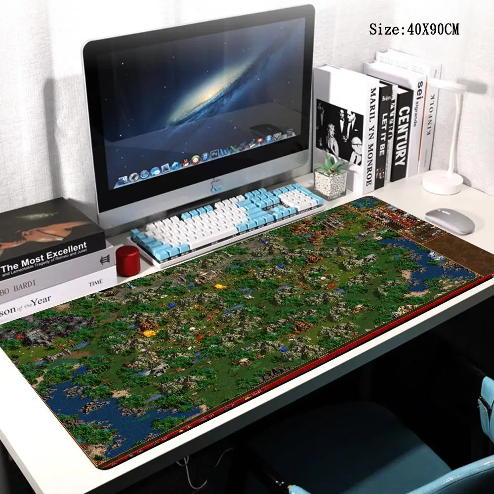 

Heroes of Might and Magic 3 Mats Pc Gamer Computer Accessories Mouse Carpet Gaming Laptop Keyboard Pad Desk Mat Large Mause Pads