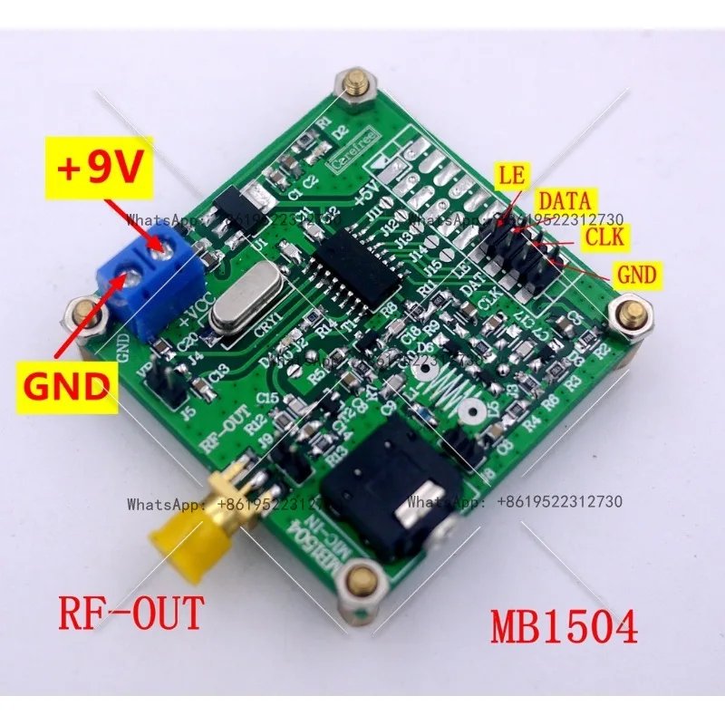 MB1504 Phase Locked Loop Module, FM Module FM Transmitter 88-108MHZ