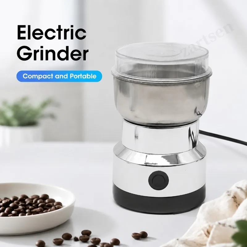 Kitchen Multifunctional 4 Blade Grain Grinder Coffee Chopping Home Electric Coffee Grinder Nut Bean Flavor Blender - view 2