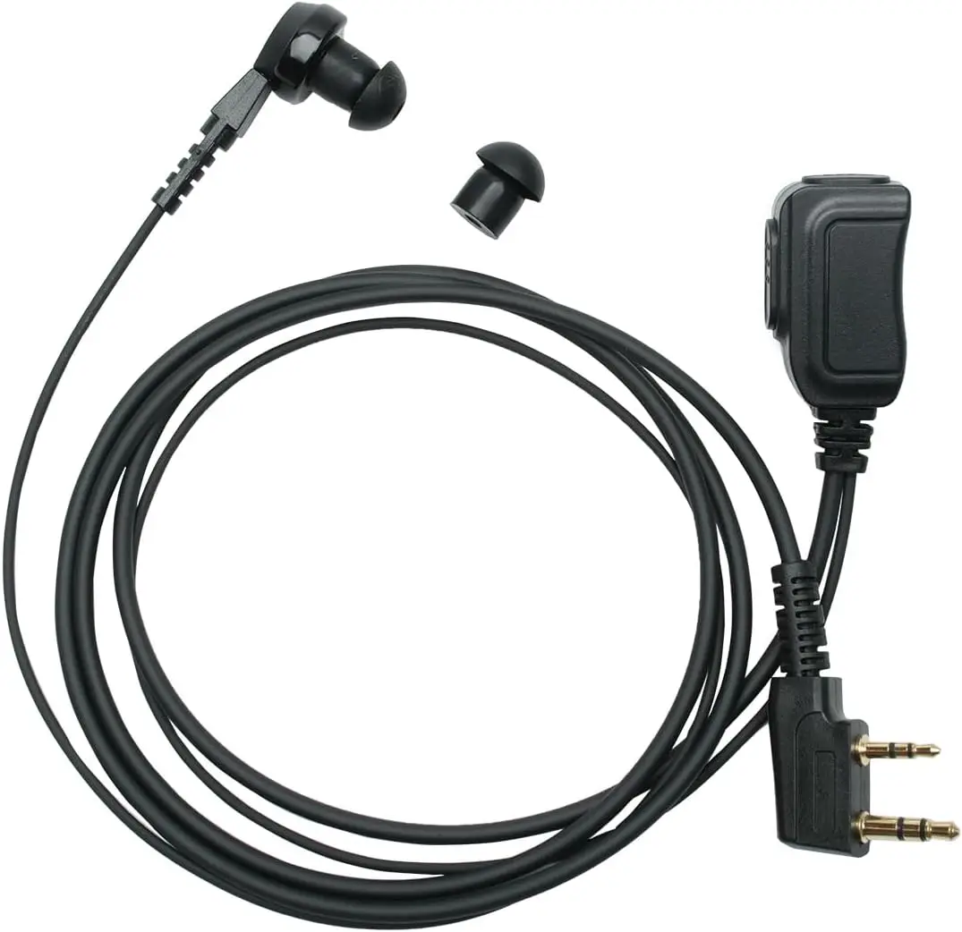 2ピンインイヤーイヤホン-マイク付き-ケンウッド-tk3360-tk-3140-tk-3400-tk-3402-バオフェン-uv-5rtp-bf-888s-bf-f8hp-bf-f9用