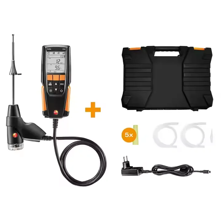 Testo 310 Set 0563 3110 Residential Combustion Analyzer Kit