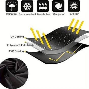 73palcová závěsná pohovka na terasu a fasáda 420D vodotěsná vnější oblouková houpací houpací síťovina na houpací křeslo s potahem na zip na židli, opalovací krém c 10 nejlepší prodej kryty na lehátka - №8