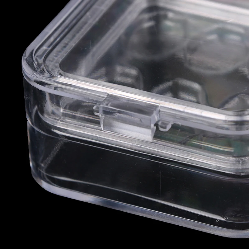 Zahnbox mit Folie, 6/16 Fächer, Aufbewahrungsbehälter für Zahnprothesen und Veneers, Materialien für ästhetische Restaurierungen, für Zahntechniker im Labor – Detail 13