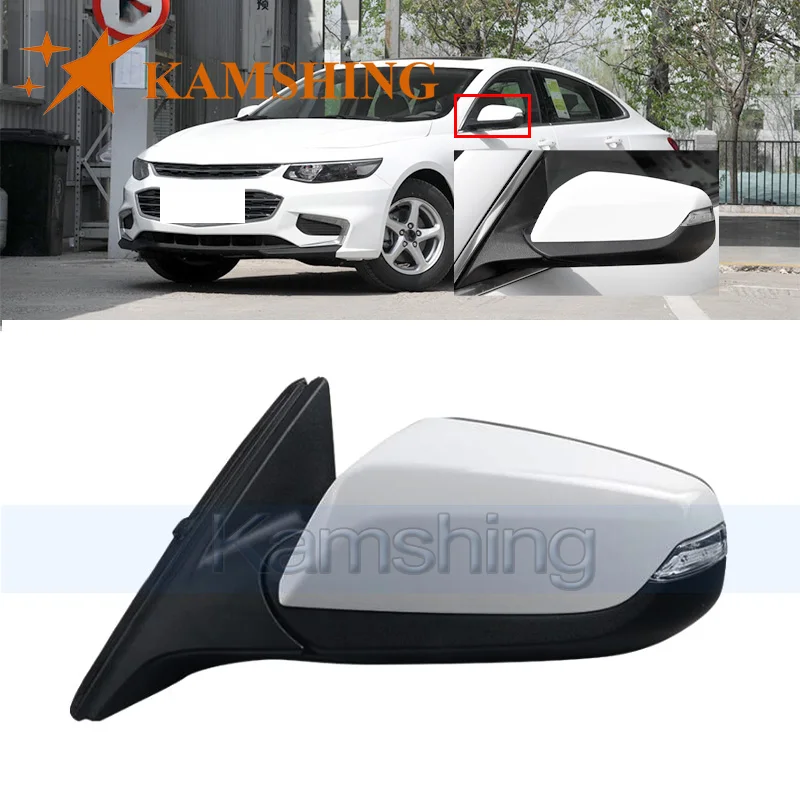 

Kamshing For Chevrolet Malibu XL 2016 2017 2018 Auto Outside Rear View Mirror Side Mirror Reversing Back Parking Mirror Assembly