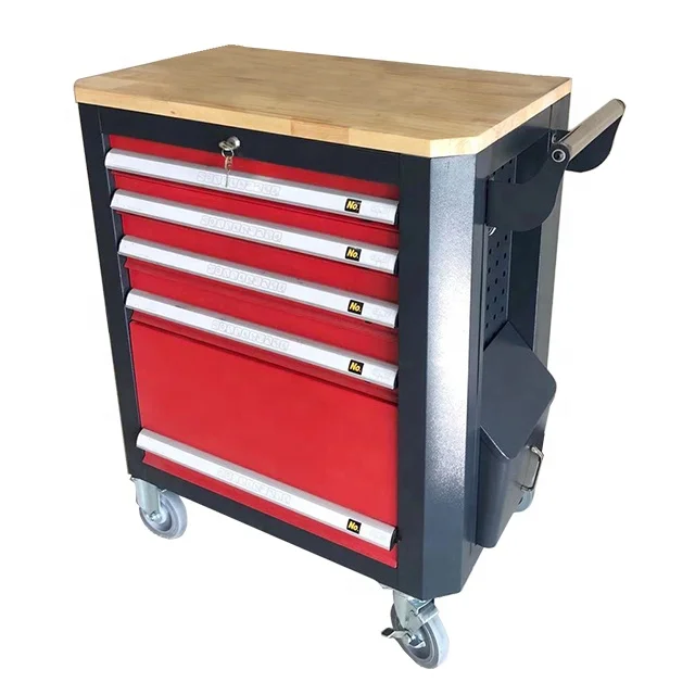 Trolley tools box 7 drawer steel wheeled tool chest