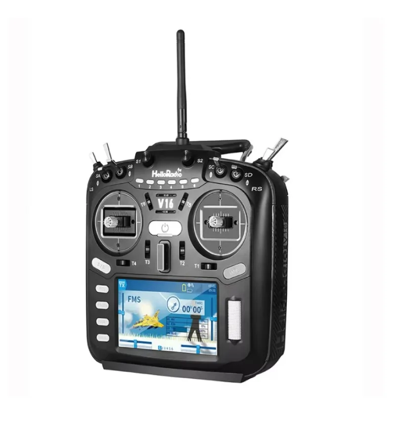

HelloRadio V16MAX Пульт дистанционного управления 4в1 ELRS Поддержка EDGETX Прошивка радиоконтроллера для FPV Drone RC