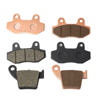 Universal Motorcycle Front And Rear Alloys Brake Pads For KAYO T4 T6 K6 X2 K16 K18 Brake Pads Front And Rear Calipers Parts