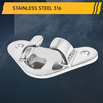 Nowa łodzi jachtu ze stali nierdzewnej motylkowa tarcza linka ołowiana knagi do jacht morski