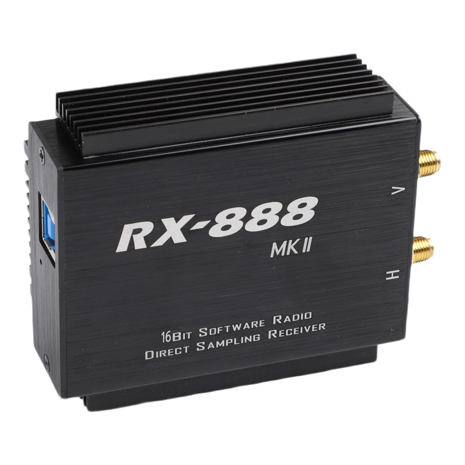 RX-888 MKII Radio Receiver LTC2208 16Bit For ADC R828D Tunable ATT VGA For HF VHF Ham Radio Software Defined Receiver Tool