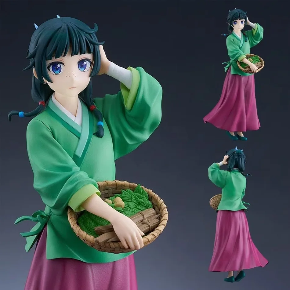 Figura de Maomao de The Apothecary Diaries - Estatua de Anime con Doble Pose, Modelo Coleccionable para Exhibición en Escritorio con Base, Regalo Oficial