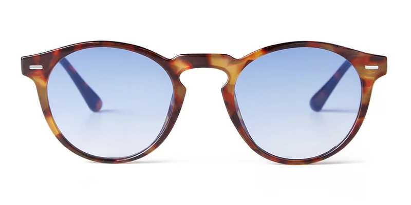 Vintage Mode Runde Sonnenbrille für Damen und Herren 2024 Markendesign Retro Nieten Gelbe Blaue Gläser Eckige Sonnenbrillen Unisex – Detail 40