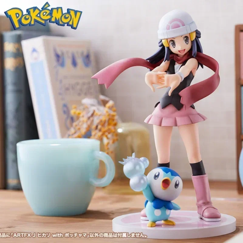 

21cm Bandai Pokemon Anime Figure Small Light Wave Garman Figure Pvc Model Handmade Cute Doll Ornaments Collectible Birthday Toy