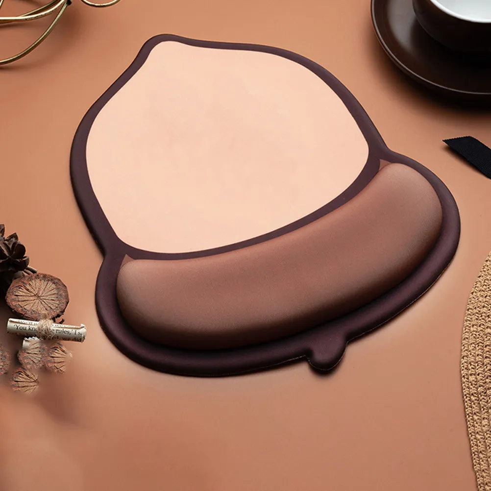 Mouse Wrist Rest Pad Ergonomic Silicone Wrist Support Cushion for Gaming Office Computer Typing Long Hours Comfort Anti-Skid