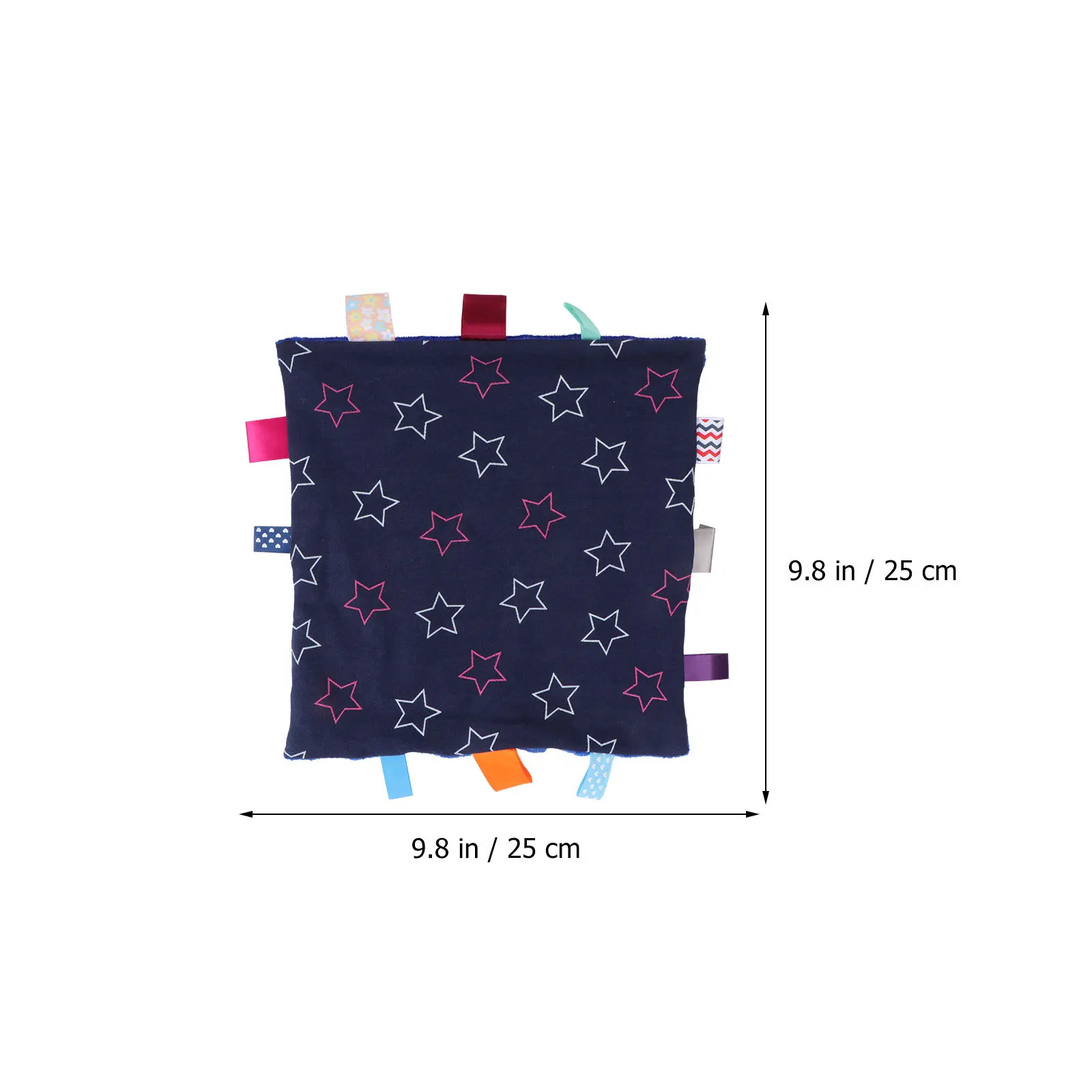 1개 수면 진정 손수건, 진정 타월, 부드러운 다채로운 콩 모양, 다채로운 태그, 상호작용 엔터테인먼트, 편안함